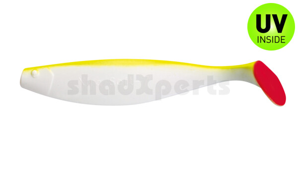 000418005 Xtra-Soft 7" (ca. 18,0 cm) reinweiss / fluogelb