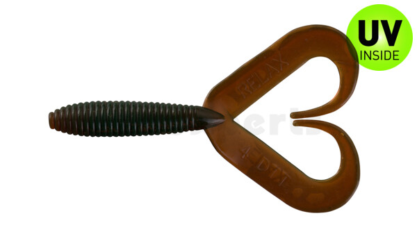 000607DT-032 Twister 3" Doubletail regulär (ca. 9,0 cm) motoroil