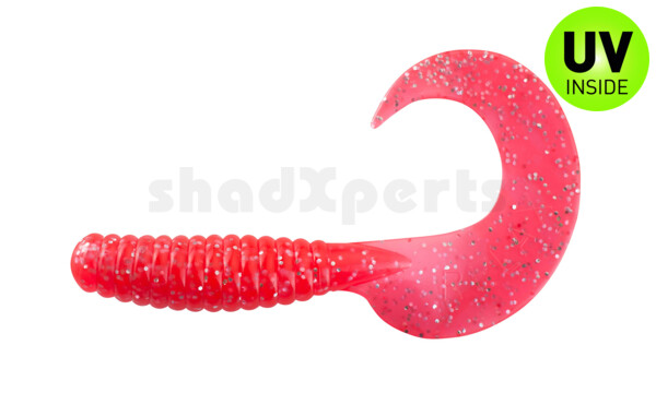 000613096 Xtra Fat Grub 5,5" regulär (ca. 13,0 cm) superred glitter