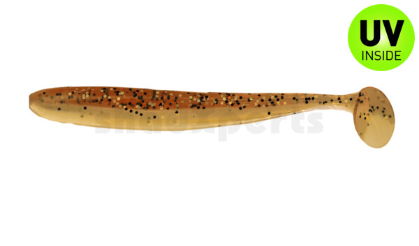 003413B023 Bass Shad 4,5“ (ca. 13 cm) goldperl / motoroil Glitter
