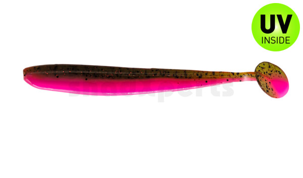 003413B316 Bass Shad 4,5“ (ca. 13 cm) bubblegum / Kaulbarsch