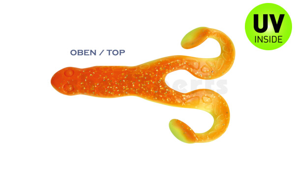 000305B033 Turbofrog 2" (ca.5,0 cm) silk / orange-silver flake