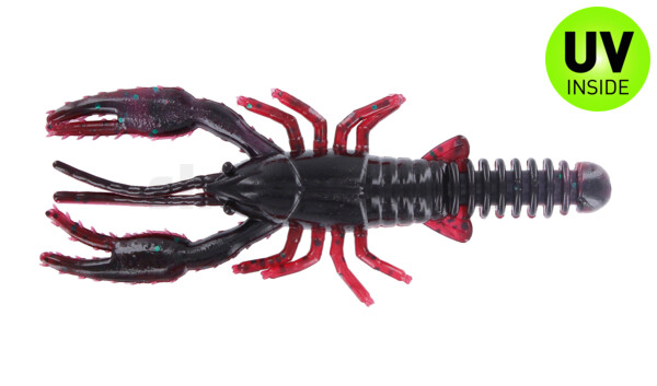 002312011 Baby Crawfish 4" (ca. 11,5 cm) Red Shad/Green Flake
