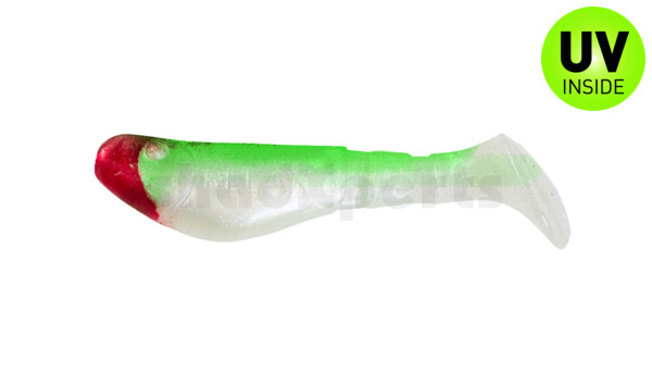 000205010 Kopyto-Classic 2" (ca. 5,0 cm) pearlwhite / green