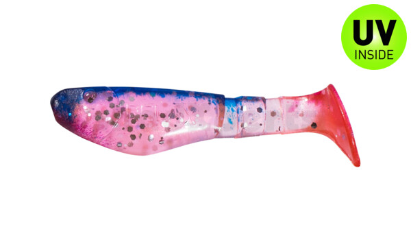 000205332 Kopyto-Classic 2" (ca. 5,0 cm) hot pink-glitter pearleffect / blue