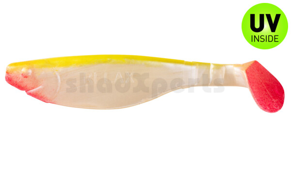 000212012 Kopyto-River 4" (ca. 11,0 cm) perlweiss / fluogelb