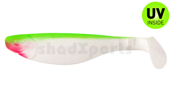 000212004 Kopyto-River 4" (ca. 11,0 cm) reinweiss / grün