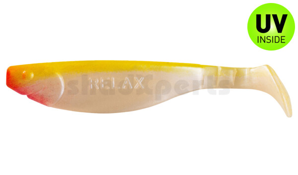 000214012 Kopyto-River 5" (ca. 13,0 cm) perlweiss / fluogelb