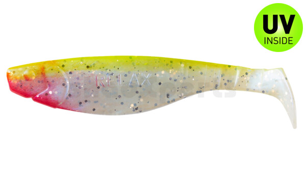 000214048 Kopyto-River 5" (ca. 13,0 cm) blauperl-Glitter / fluogelb