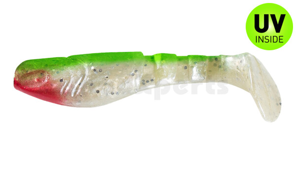 000208034 Kopyto-Classic 3" (ca. 8,0 cm) perlweiss-Glitter / grün