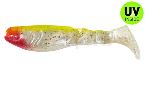 000208036 Kopyto-Classic 3" (ca. 8,0 cm) perlweiss-Glitter / fluogelb