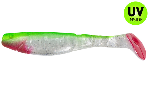 000211034 Kopyto-Classic 4" (ca. 11,0 cm) perlweiss-Glitter / grün