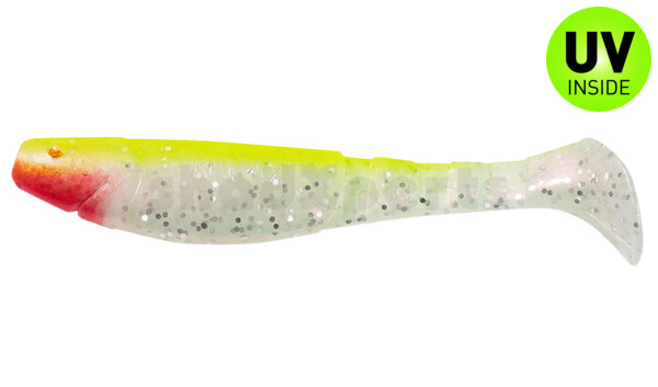 000211042 Kopyto-Classic 4" (ca. 11,0 cm) perl-Glitter / fluogelb