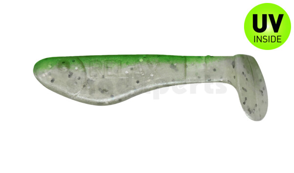 000235034 Kopyto-Classic 1" (ca. 3,5 cm) perlweiss-Glitter / grün