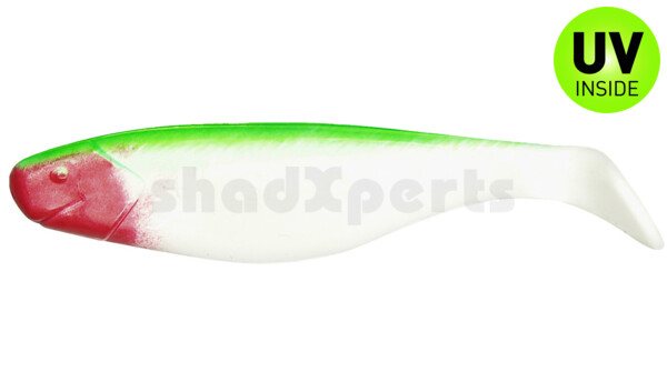 000411004 Xtra-Soft 4" (ca. 11,5 cm) reinweiss / grün