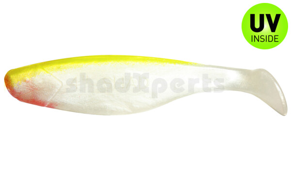 000411012 Xtra-Soft 4" (ca. 11,5 cm) perlweiss / fluogelb