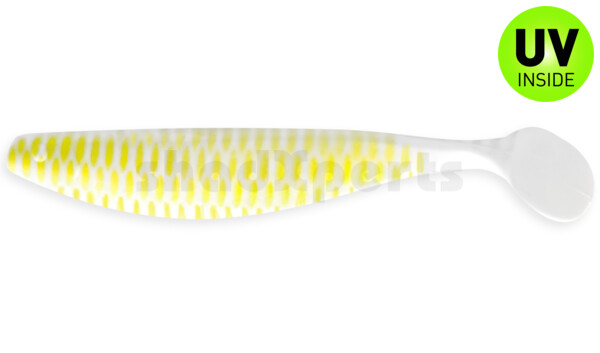 000423005A Xtra-Soft 9" (ca. 23,0 cm) white / silk stripes