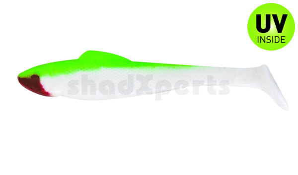 001708004 Ohio 2,5" (ca. 8,0 cm) reinweiss / grün