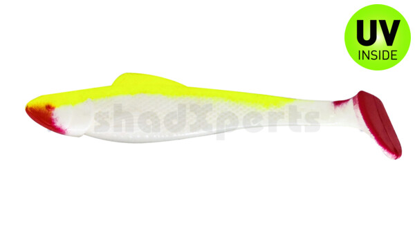 001708005 Ohio 2,5" (ca. 8,0 cm) reinweiss / fluogelb