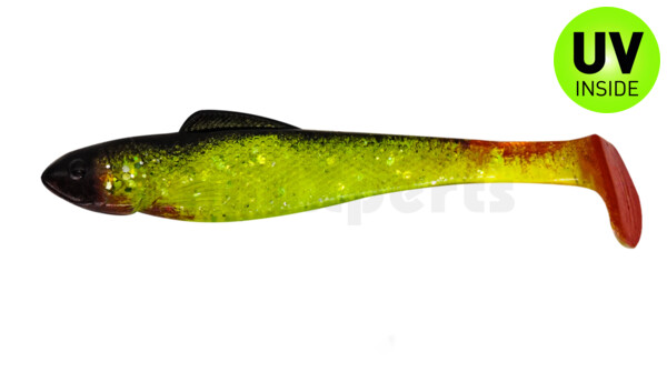 001708067 Ohio 2,5" (ca. 8,0 cm) grün(chartreuse)-Glitter / schwarz