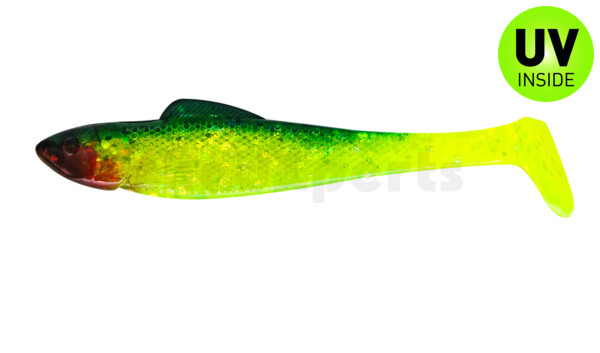 001708203 Ohio 2,5" (ca. 8,0 cm) grün(chartreuse)-Glitter / blau