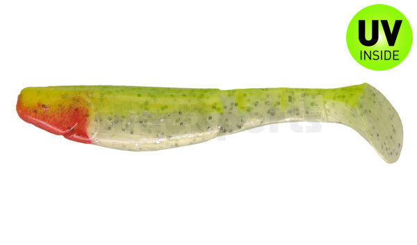 000211054 Kopyto-Classic 4" (ca. 11,0 cm) goldperl-Glitter / fluogelb