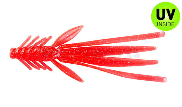 003914138 Nymph 5" (ca. 14,0 cm) feuerrot-Glitter