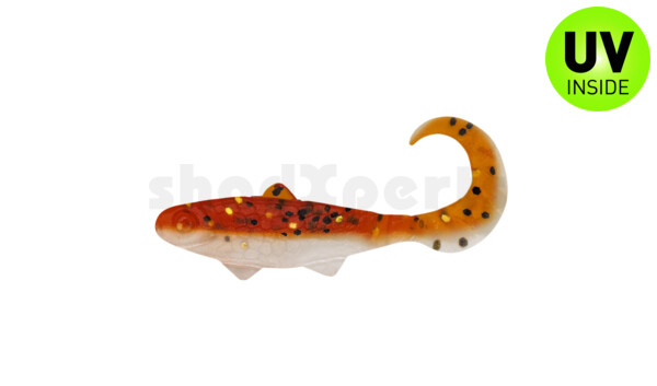 000935B023 Banjo Twister 1" (ca. 3,5 cm) goldpearl / motoroil Glitter