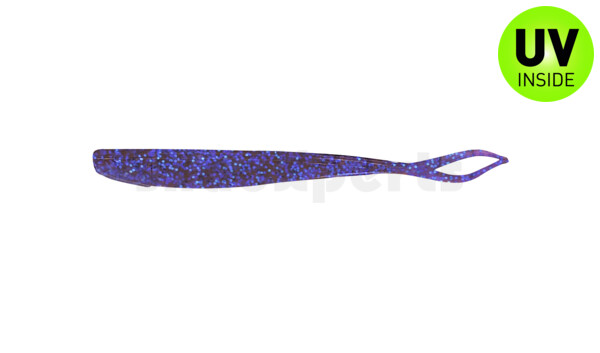 005107175 Oklahoma 2,75" (ca. 7,5 cm) crawfish-violett-electric blue-Glitter