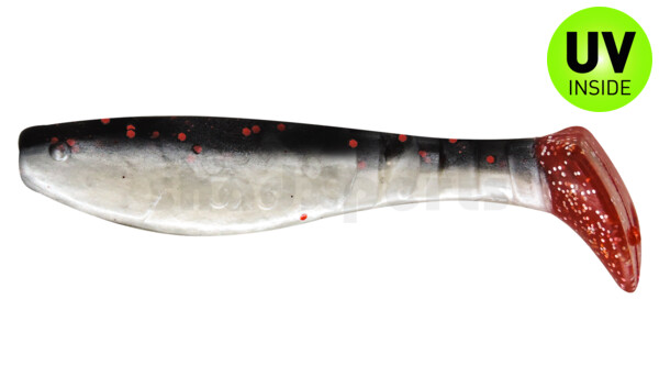 000208B016RT Kopyto-Classic 3" (ca. 8,0 cm) reinweiss / schwarz / red tail