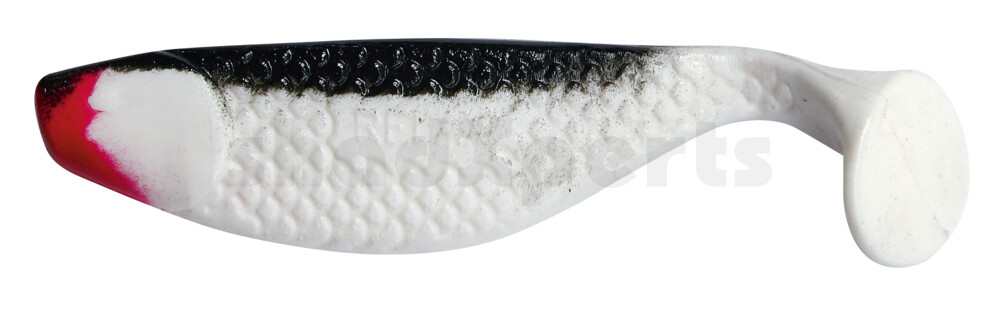 000110002 Aqua 4" (ca. 10,0 cm) reinweiss / schwarz