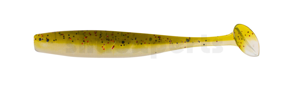 003407B089 Bass Shad 2,5" (ca. 7 cm) blauperl / Kaulbarsch-Multiglitter