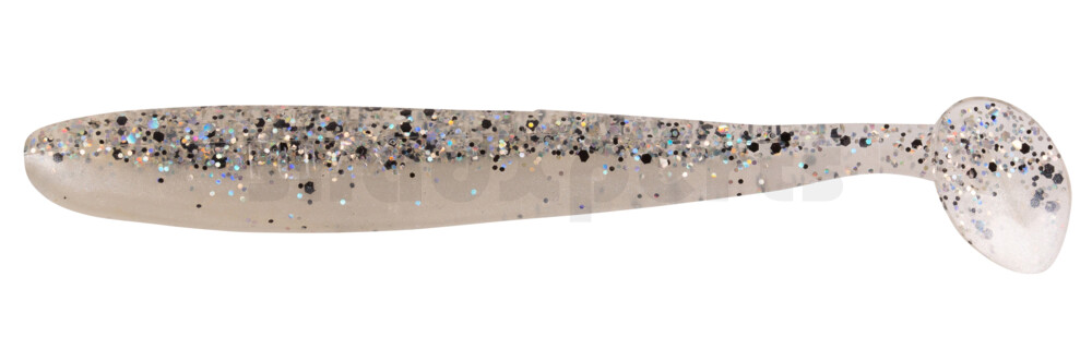 003408B004 Bass Shad 3“ (ca. 7,5 cm) perlweiss / klar salt´n pepper Glitter