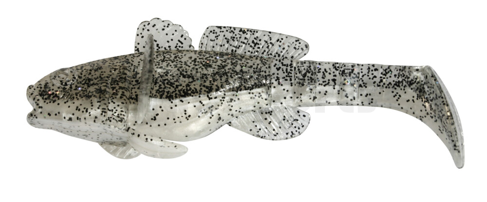 003210B004 SX Bullhead 3,5" (10,5cm) (SCHWARZMEERGRUNDEL) perlweiss/klar salt'n pepper glitter