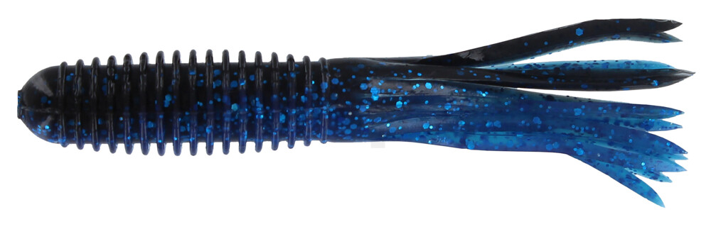 001611006 Ring Tube 4" (ca. 11 cm) Black Blue/Electric Blue