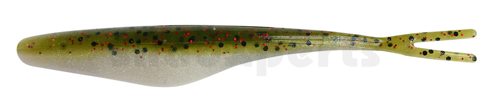 003110017 Split Tail Minnow 4" (ca. 9,5 cm) Watermelon Red Ghost