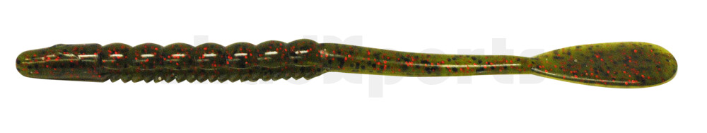 002813002 Sugar Cane Worm 5" (ca. 13,5 cm) Watermelon Red Flake