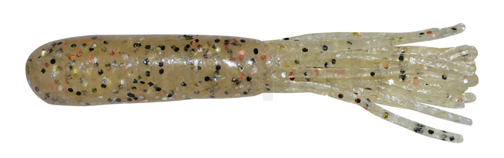 001610078 Tube (gesalzen) 3,5" (ca. 9 cm) Sand Clear/Med Black/orange silver