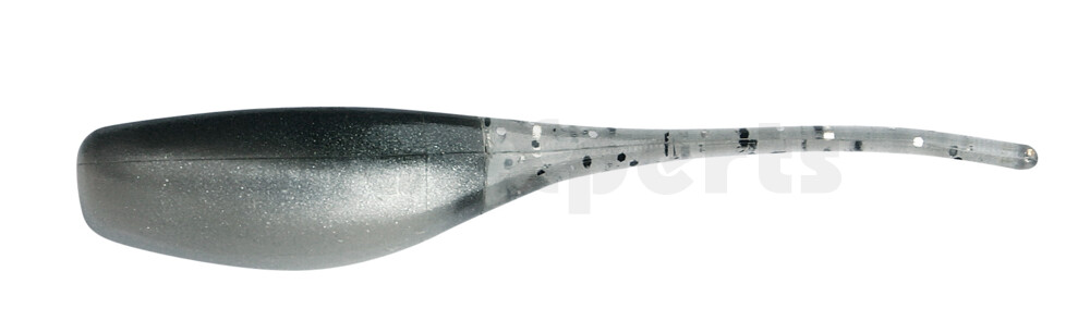 002405001 Stinger Shad 2" (5,2cm) perlweiss / watermelon / clear salt ´n pepper tail