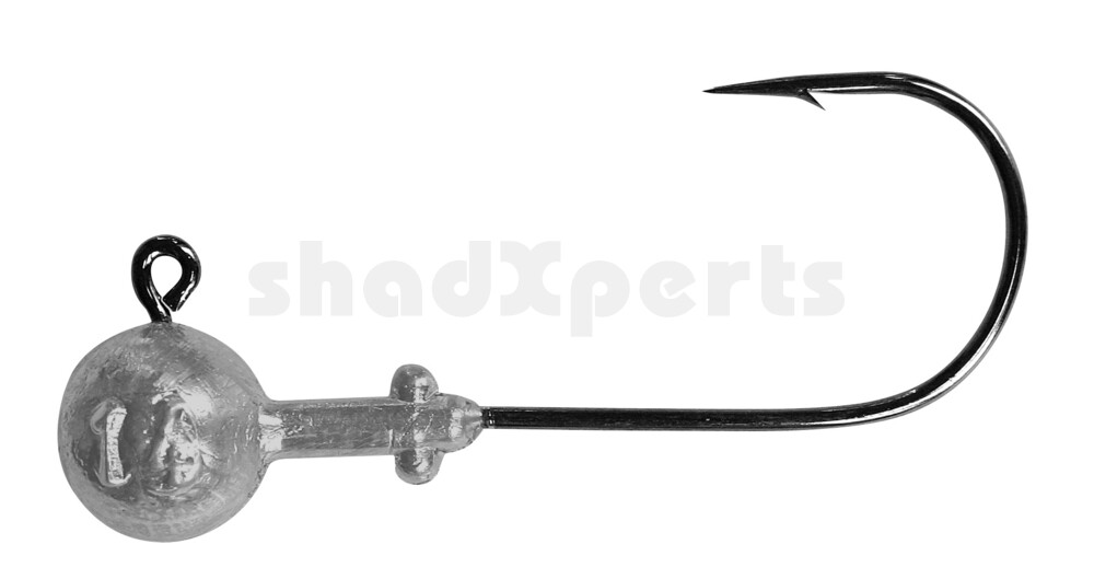 MUMRO50024 Mustad Medium Strong Rundkopf Größe: 5/0, Gewicht: 24 g