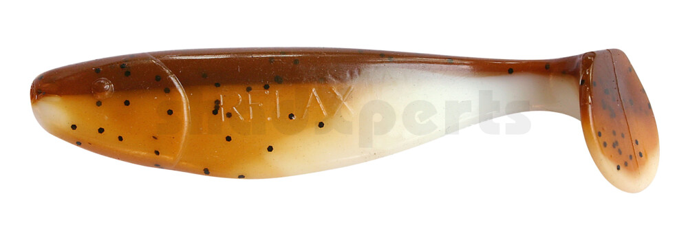 000310B072 Jankes 4" (ca. 11,0 cm) reinweiss / olivebraun-Glitter