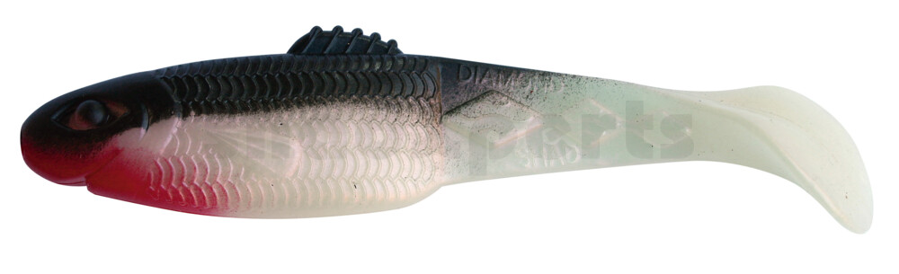 001410014 Diamond Shad 3,5" (ca. 10,0 cm) perl / schwarz