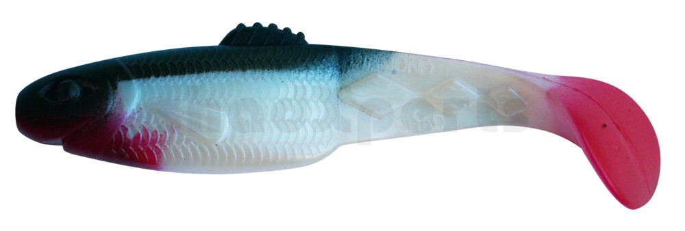 001413020 Diamond Shad 5" (ca. 13,5 cm) blauperl / schwarz