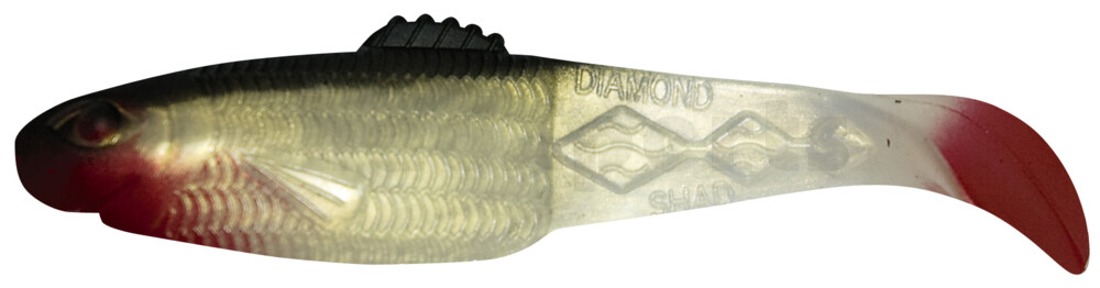 001410026 Diamond Shad 3,5" (ca. 10,0 cm) goldperl / schwarz