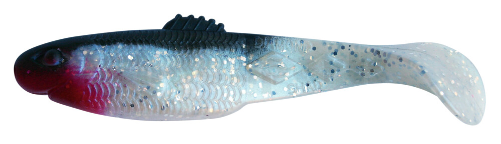 001413044 Diamond Shad 5" (ca. 13,5 cm) blauperl-Glitter / schwarz