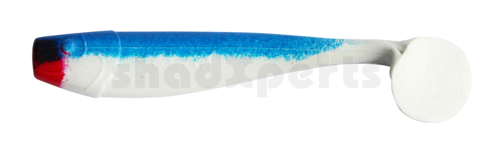 002011006 King-Shad 4" (ca. 11,0 cm) reinweiss / blau