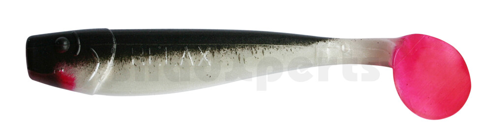 002011008 King-Shad 4" (ca. 11,0 cm) perlweiss / schwarz