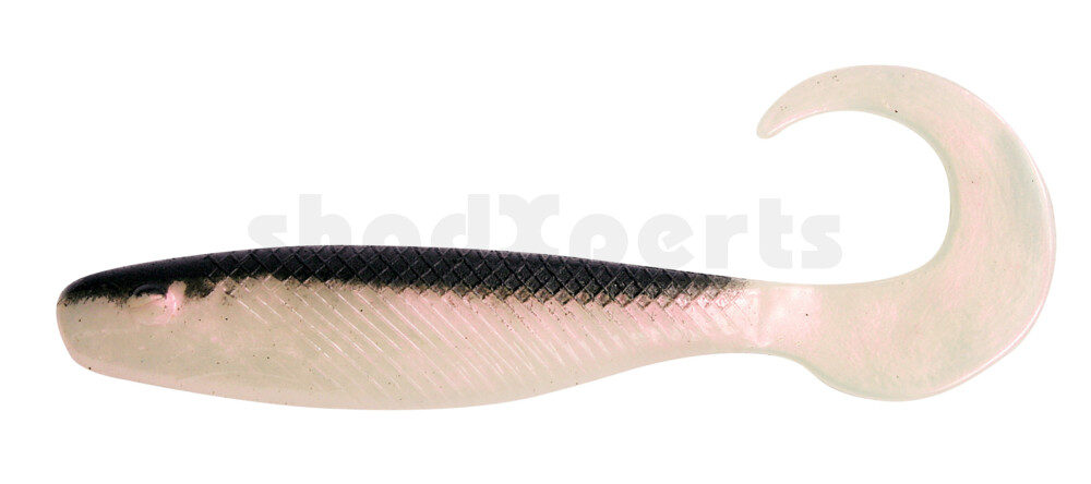 001309014 Shad Grub 3,5" (ca. 9,0 cm) perl / schwarz