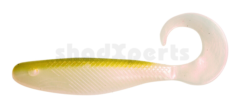 001309016 Shad Grub 3,5" (ca. 9,0 cm) perl / grün