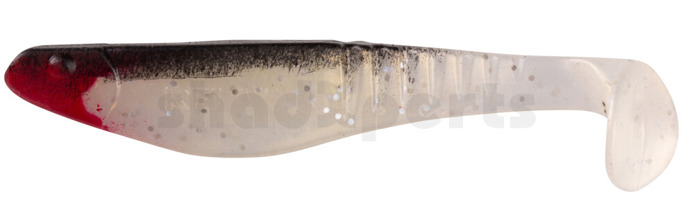 000812050 Shark 4" (ca. 11,0 cm) goldperl-Glitter / schwarz